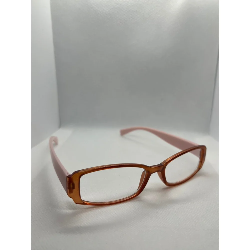 Jones New York‎ Eyeglasses Frames Designer Glasses Pink Rectangular